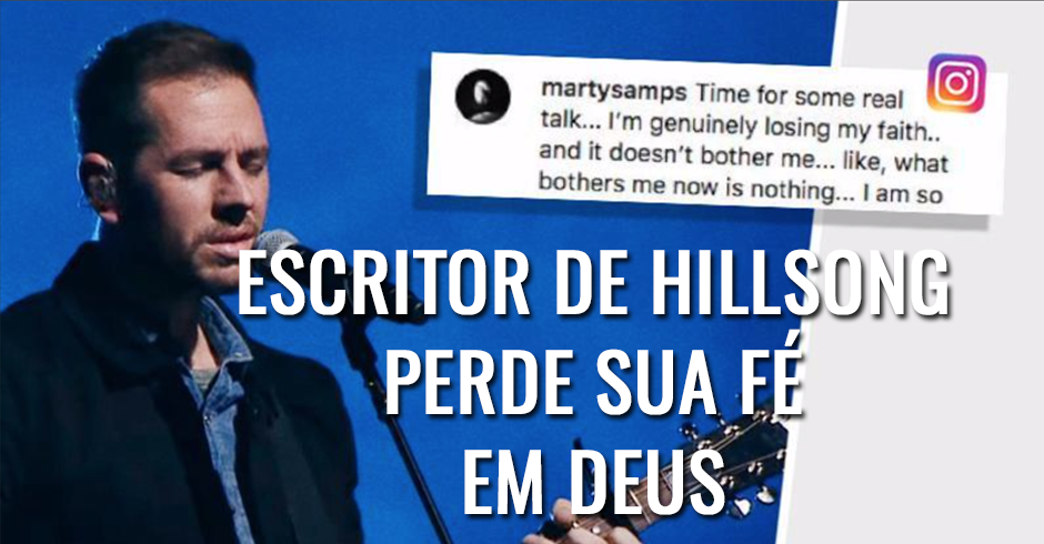 Marty Sampson se aposenta do cristianismo
