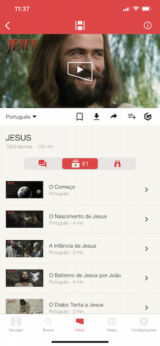 3 - Aplicativo para assistir filmes e séries cristãs