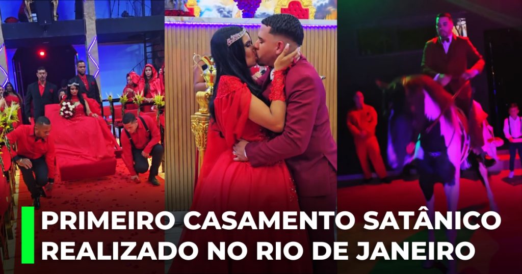 Primeiro casamento satânico realizado no Rio de Janeiro, Brasil