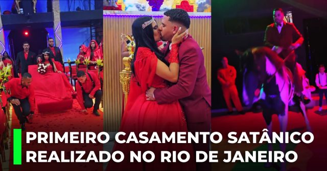 Primeiro casamento satânico realizado no Rio de Janeiro, Brasil